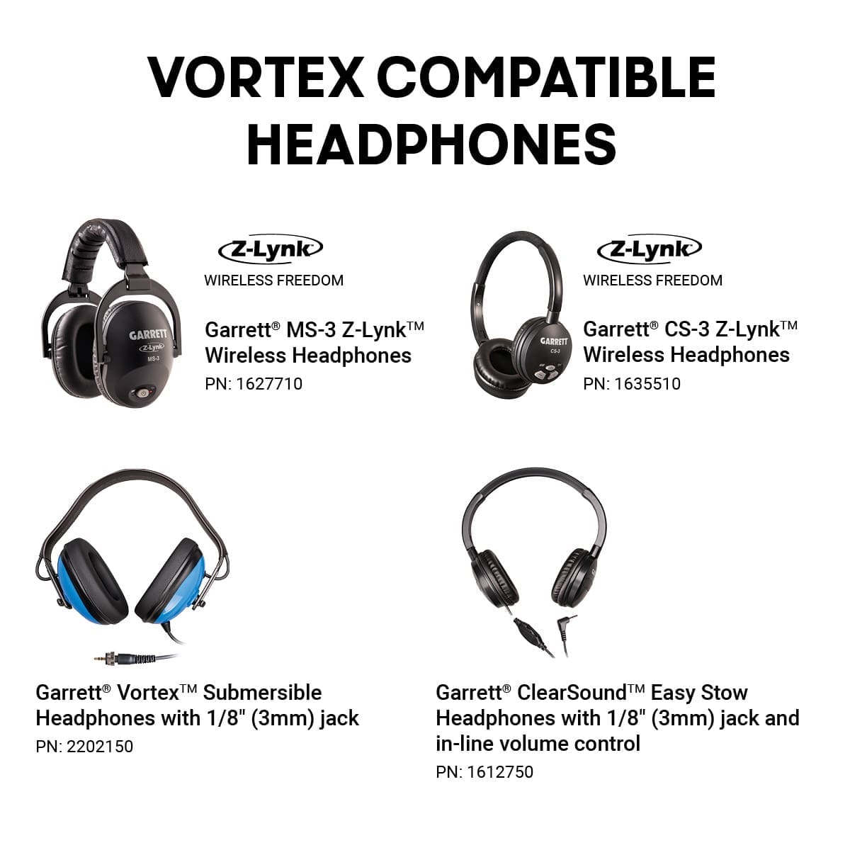 Sivas Garrett Vortex VX9 Dedektör - Z-Lynk uyumu, hedef sesinin gecikmesiz ve daha kontrollü takip edilmesini sağlar.